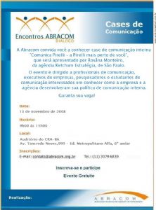 Abracom apresenta case de comunicação interna