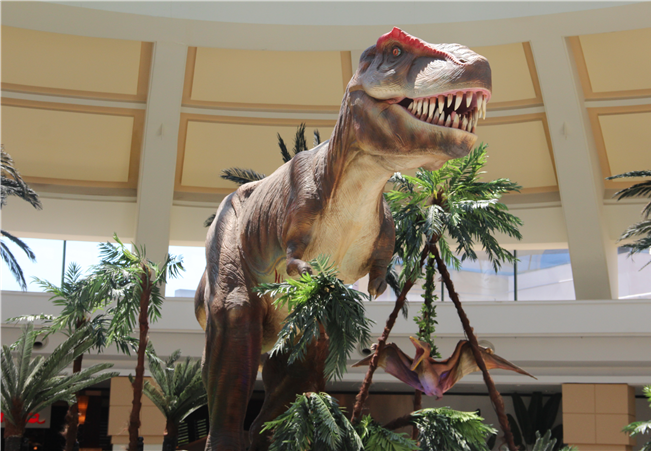 Shopping Bela Vista realiza exposição pioneira na Bahia sobre O Mundo dos Dinossauros