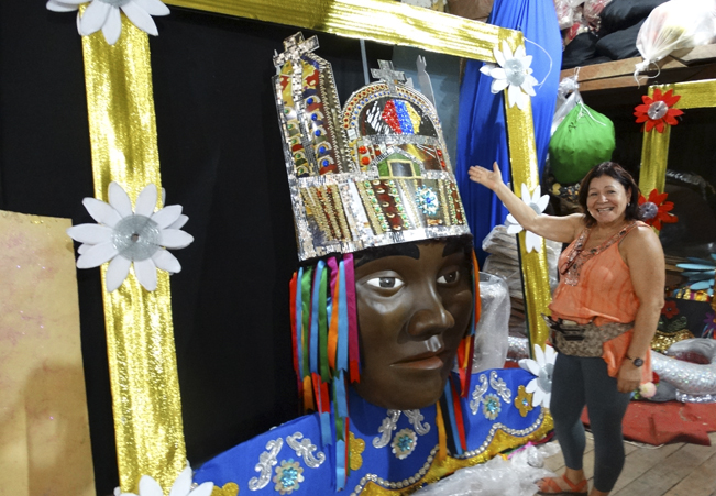 Artista Plástica Telma Calheira volta ao Pelourinho com grande decoração carnavalesca